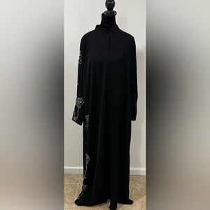 Like New❤️Elegant Black Floral Women's Dress from Dubai